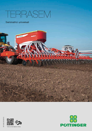 Siewniki Pöttinger Terrasem C 4 fertilizer