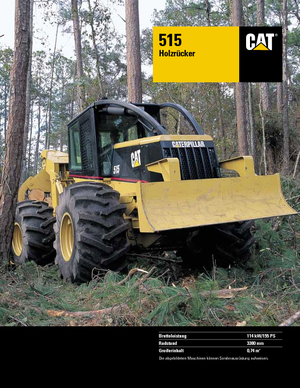 Specjalny ciągnik zrywkowy Caterpillar 515