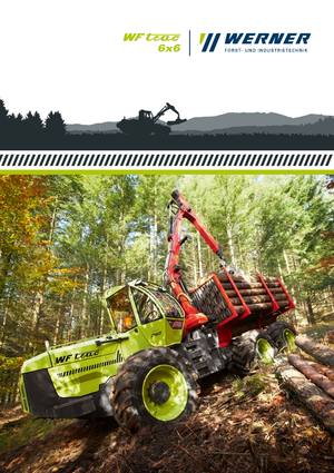 Specjalny ciągnik zrywkowy Werner WF-trac 2460