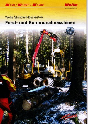 Specjalny ciągnik zrywkowy Welte W 130 T