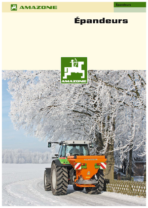 Dołączane rozsiewacze Amazone E+S 750