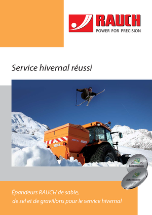 Dołączane rozsiewacze Rauch SA 121 R