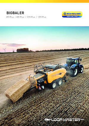 Prasa kostkująca New Holland BigBaler 1290 Plus Packer