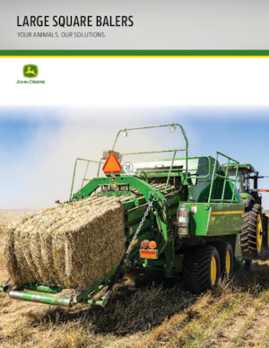 Prasa kostkująca John Deere L341R