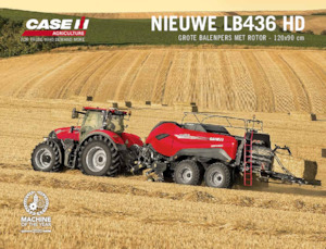Prasa kostkująca Case IH LB 436 HD RC