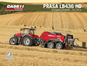 Prasa kostkująca Case IH LB 436 HD PC