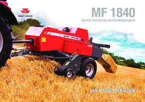Prasa kostkująca Massey Ferguson SB 1840