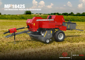 Prasa kostkująca Massey Ferguson SB 1842S