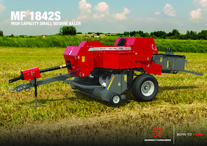 Prasa kostkująca Massey Ferguson SB 1842S