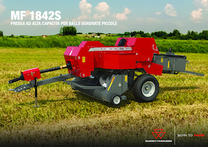 Prasa kostkująca Massey Ferguson SB 1842S