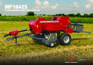 Prasa kostkująca Massey Ferguson SB 1842S