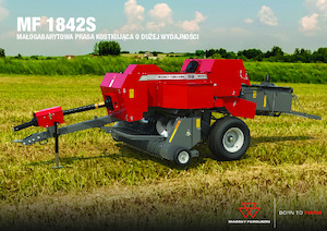 Prasa kostkująca Massey Ferguson SB 1842S