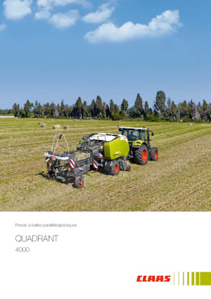 Prasa kostkująca Claas Quadrant 4000