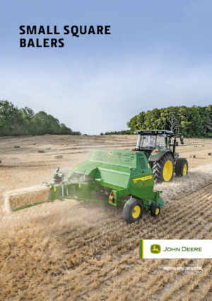 Prasa kostkująca John Deere S160