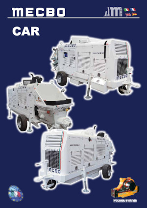 Stacjonarna pompa do betonu Mecbo Car P6.110