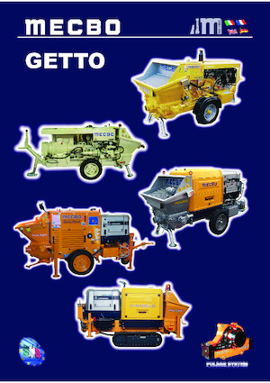 Stacjonarna pompa do betonu Mecbo Getto P2.800 H