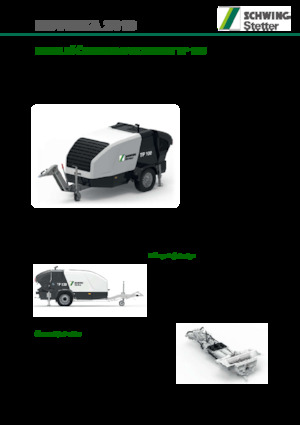 Stacjonarna pompa do betonu SCHWING-Stetter TP 100 D