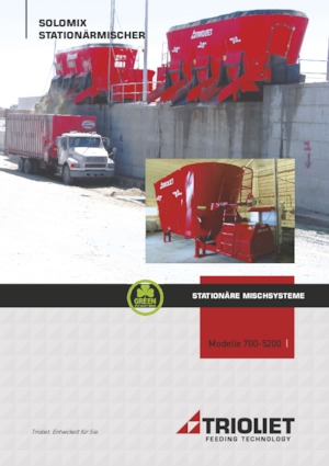 Stacjonarne mieszalniki pasz Trioliet Solomix 2 - 3200
