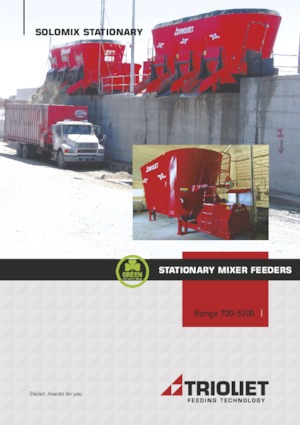 Stacjonarne mieszalniki pasz Trioliet Solomix 2 - 3200