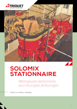 Stacjonarne mieszalniki pasz Trioliet Solomix 2 - 2000 ZK