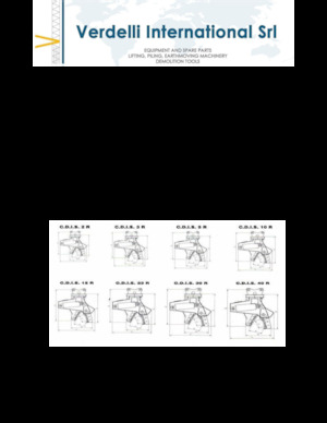 Maszyny do cięcia odpadów stalowych Verdelli C.D.I.V. 15