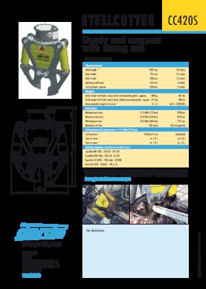 Maszyny do cięcia odpadów stalowych Darda CC420 S