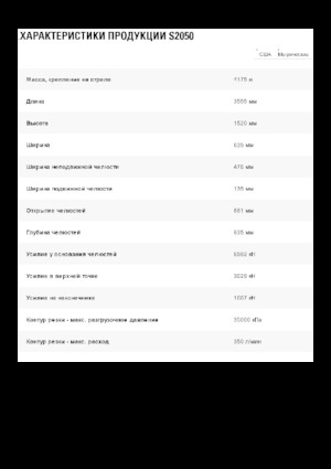 Maszyny do cięcia odpadów stalowych Caterpillar S2050