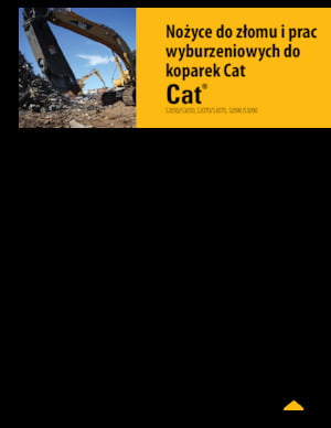 Maszyny do cięcia odpadów stalowych Caterpillar S2070