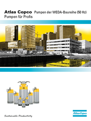 Pompy zatapialne ściekowe WEDA Weda 100