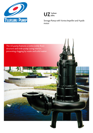 Pompy zatapialne do wody brudnej Tsurumi-Pumpen 80UZ47.5