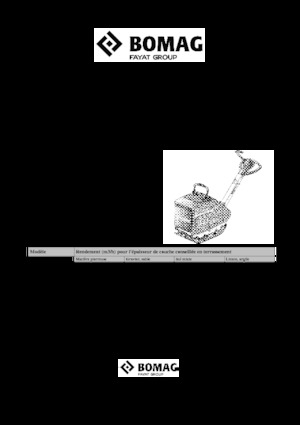 Rewersyjne Zagęszczarki / płyty wibracyjne Bomag BPR 40/60 D