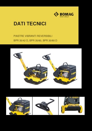 Rewersyjne Zagęszczarki / płyty wibracyjne Bomag BPR 35/60