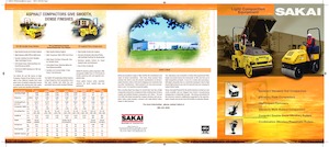 Jednokierunkowe Zagęszczarki / płyty wibracyjne Sakai PC600