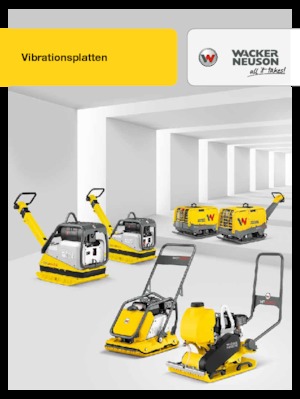 Jednokierunkowe Zagęszczarki / płyty wibracyjne Wacker Neuson WP1550Aw