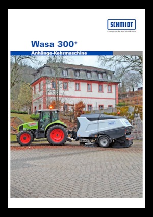 Zamiatarki holowane Schmidt Wasa 300+