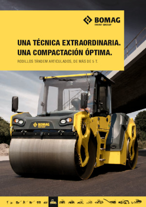 Walce wibracyjne tandemowe Bomag BW 206 ADO-50