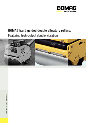 Walce wibracyjne tandemowe Bomag BW 65 H E-Start