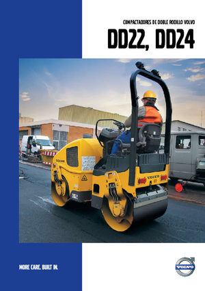 Walce wibracyjne tandemowe Volvo DD24