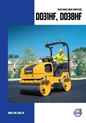 Walce wibracyjne tandemowe Volvo DD31HF