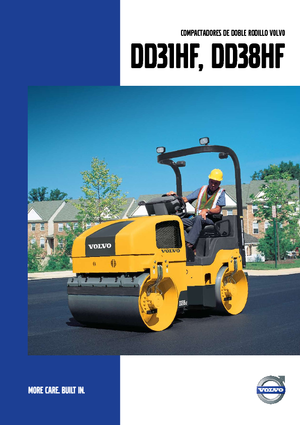 Walce wibracyjne tandemowe Volvo DD31HF