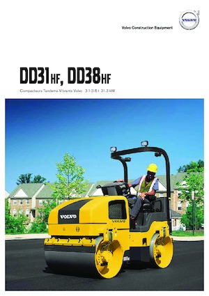 Walce wibracyjne tandemowe Volvo DD31HF