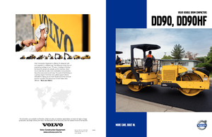 Walce wibracyjne tandemowe Volvo DD90HF