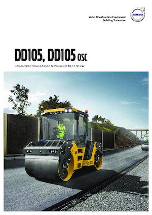 Walce wibracyjne tandemowe Volvo DD105 