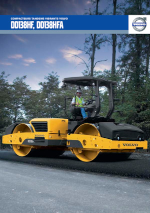 Walce wibracyjne tandemowe Volvo DD138HF