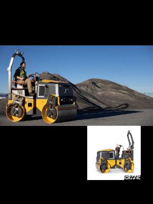 Walce wibracyjne tandemowe Volvo DD25 Electric 