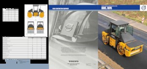 Walce wibracyjne tandemowe Volvo DD85