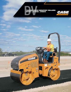 Walce wibracyjne tandemowe Case DV202