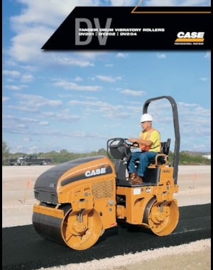 Walce wibracyjne tandemowe Case DV202