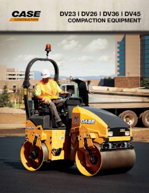 Walce wibracyjne tandemowe Case DV45