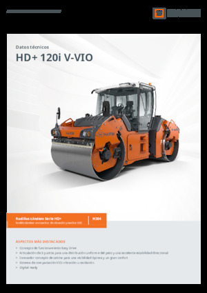 Walce wibracyjne tandemowe Hamm HD+ 120i V-VIO